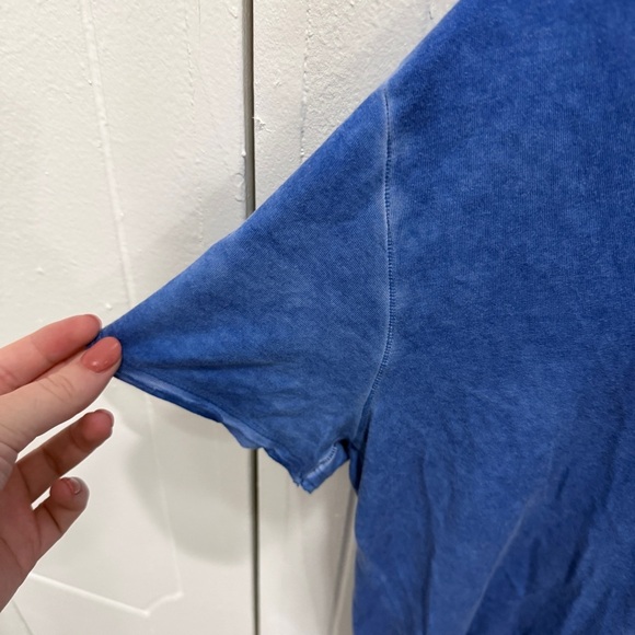 Free People Sapphire Blue Rising Sun T-Shirt - Picture 6 of 13